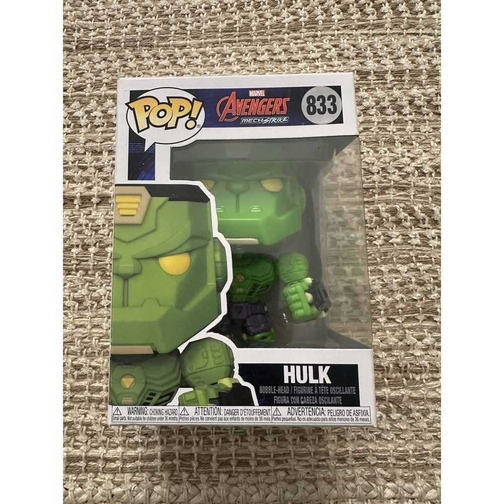 Brand New Funko Hulk 833 Marvel Avengers MechStrike Pop Figure